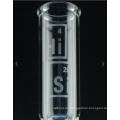 Double Bell Perc Beaker Base Glass Smoking Water Pipe (ES-GB-563)